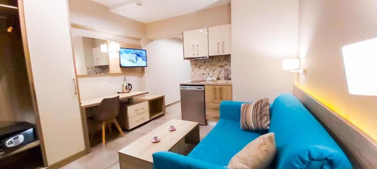 Riviera Olympus Gods Otel Paralía Dış mekan fotoğraf