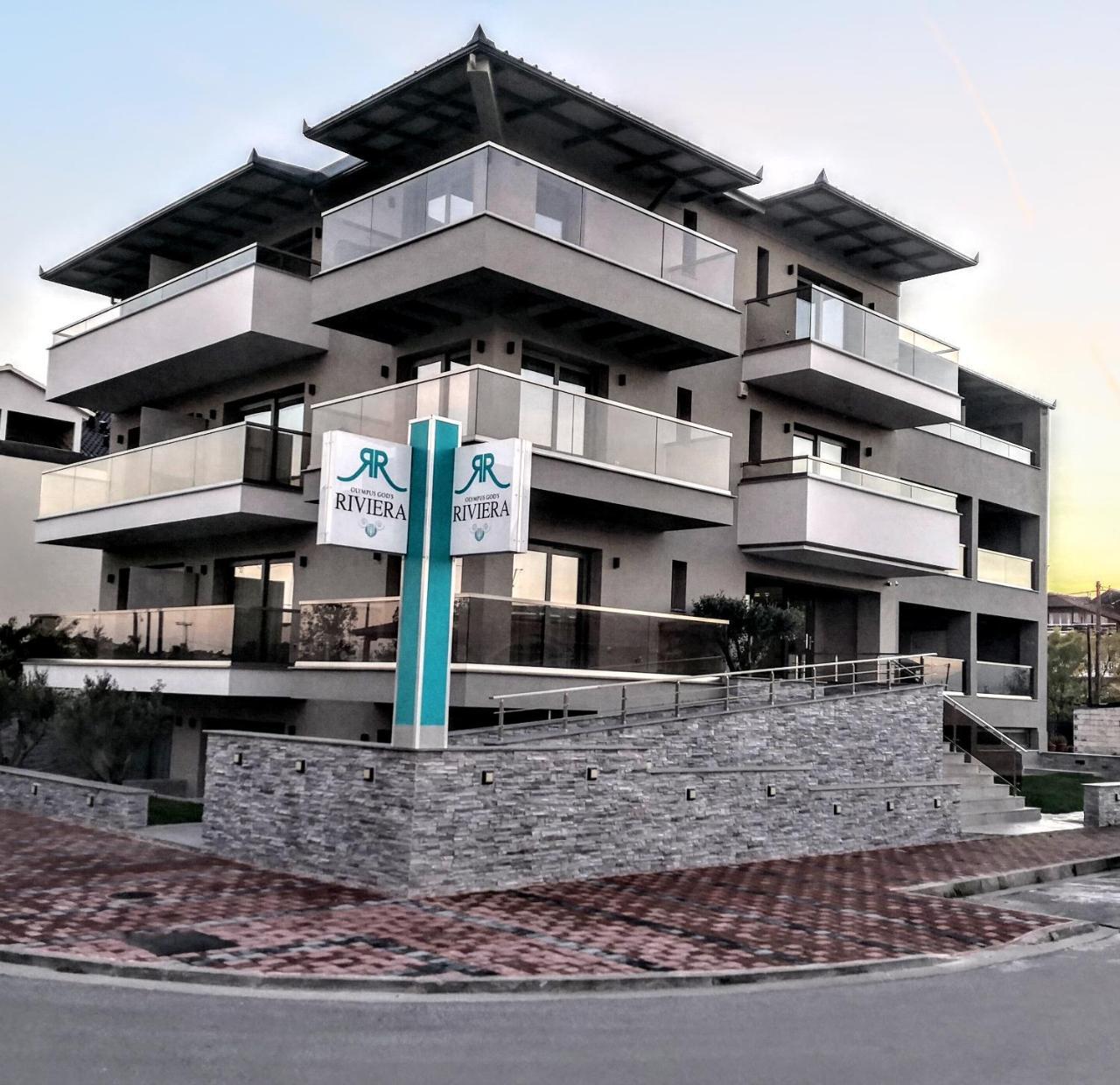 Riviera Olympus Gods Otel Paralía Dış mekan fotoğraf